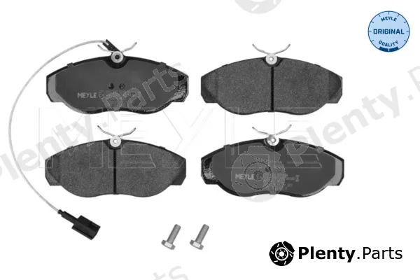 Meyle 0252360219/W — Brake Pad Set, disc brake MEYLE-ORIGINAL: True to OE.