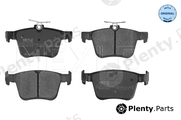 Meyle 0252500816 — Brake Pad Set, disc brake MEYLE-ORIGINAL: True to OE.