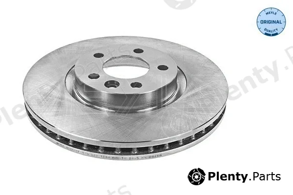 Meyle 1155210038 — Brake Disc MEYLE-ORIGINAL: True to OE.