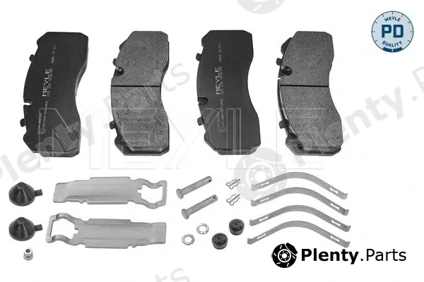 Meyle 0252909530/PD — Brake Pad Set, disc brake MEYLE-PD: Advanced performance and design.