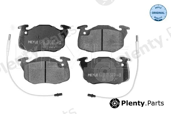 Meyle 0252090518/W — Brake Pad Set, disc brake MEYLE-ORIGINAL: True to OE.