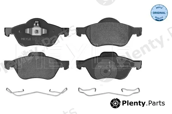 Meyle 0252453518 — Brake Pad Set, disc brake MEYLE-ORIGINAL: True to OE.