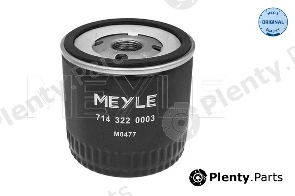 Meyle 7143220003 — Oil Filter MEYLE-ORIGINAL: True to OE.
