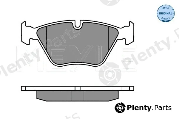 Meyle 0252409620 — Brake Pad Set, disc brake MEYLE-ORIGINAL: True to OE.