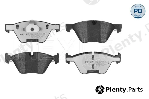 Meyle 0252379420/PD — Brake Pad Set, disc brake MEYLE-PD: Advanced performance and design.