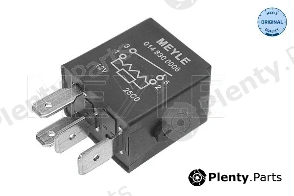 Meyle 0148300006 — Relay, fuel pump MEYLE-ORIGINAL: True to OE.