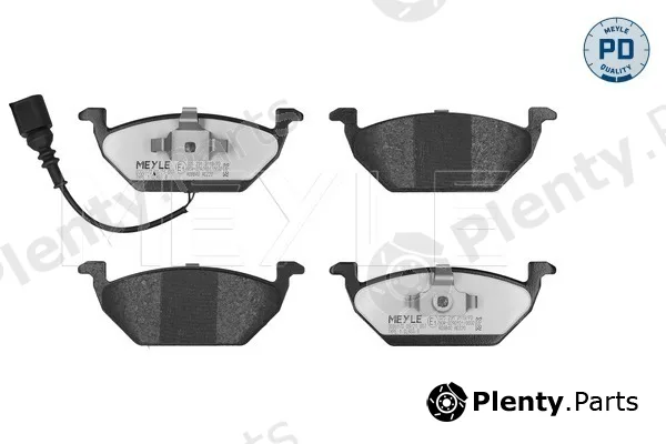 Meyle 0252313119/PD — Brake Pad Set, disc brake MEYLE-PD: Advanced performance and design.