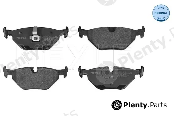 Meyle 0252193417 — Brake Pad Set, disc brake MEYLE-ORIGINAL: True to OE.