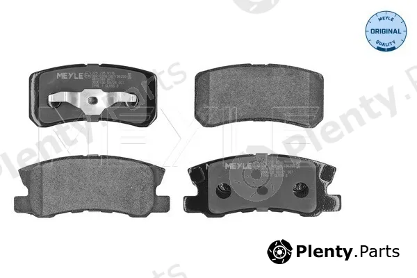 Meyle 0252358216 — Brake Pad Set, disc brake MEYLE-ORIGINAL: True to OE.