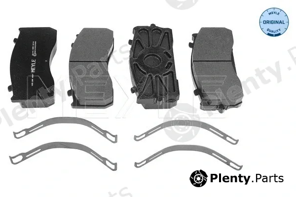 Meyle 0252904827 — Brake Pad Set, disc brake MEYLE-ORIGINAL: True to OE.