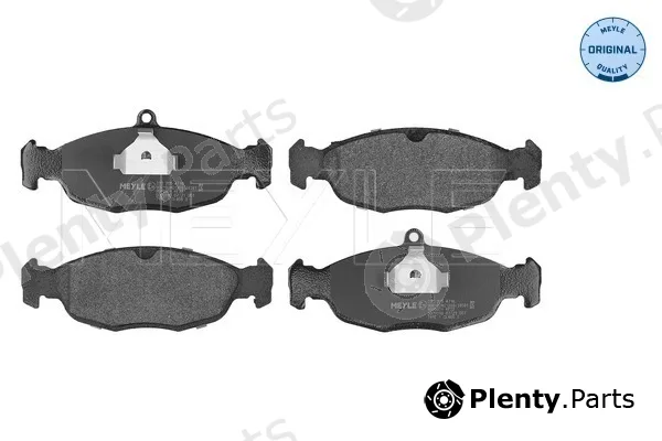 Meyle 0252054716 — Brake Pad Set, disc brake MEYLE-ORIGINAL: True to OE.