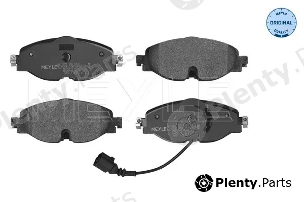 Meyle 0252568320 — Brake Pad Set, disc brake MEYLE-ORIGINAL: True to OE.