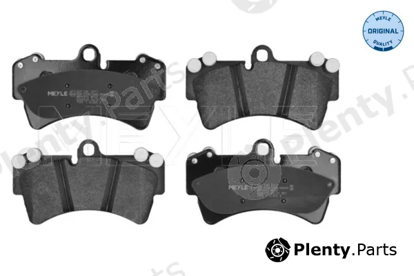 Meyle 0252369317 — Brake Pad Set, disc brake MEYLE-ORIGINAL: True to OE.