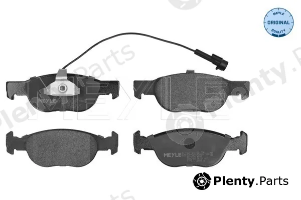 Meyle 0252193017/W — Brake Pad Set, disc brake MEYLE-ORIGINAL: True to OE.