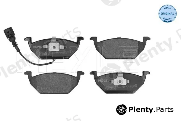 Meyle 0252313119/W — Brake Pad Set, disc brake MEYLE-ORIGINAL: True to OE.