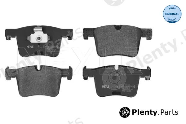 Meyle 0252519919 — Brake Pad Set, disc brake MEYLE-ORIGINAL: True to OE.