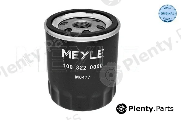 Meyle 1003220000 — Oil Filter MEYLE-ORIGINAL: True to OE.