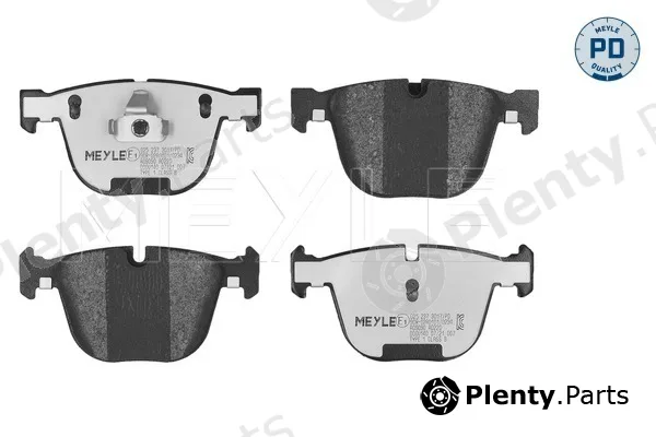 Meyle 0252373017/PD — Brake Pad Set, disc brake MEYLE-PD: Advanced performance and design.