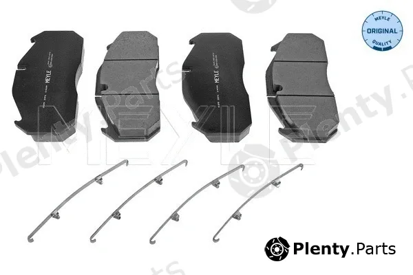 Meyle 0252911428 — Brake Pad Set, disc brake MEYLE-ORIGINAL: True to OE.