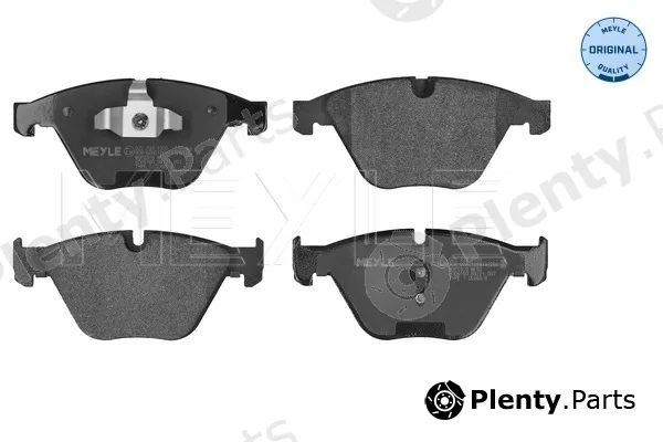 Meyle 0252331320 — Brake Pad Set, disc brake MEYLE-ORIGINAL: True to OE.