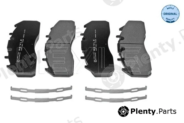 Meyle 0252917429 — Brake Pad Set, disc brake MEYLE-ORIGINAL: True to OE.