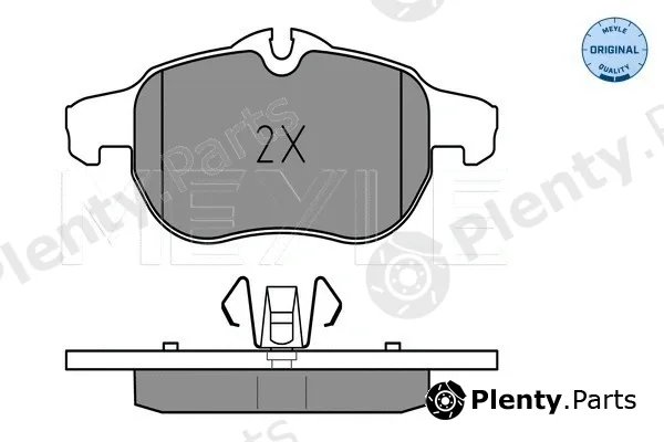 Meyle 0252340220 — Brake Pad Set, disc brake MEYLE-ORIGINAL: True to OE.