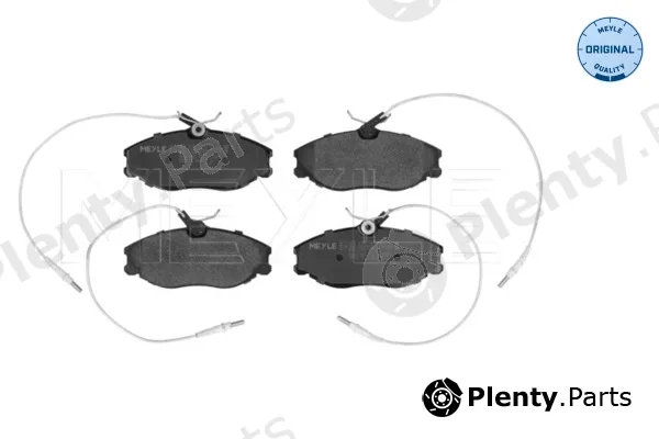 Meyle 0252167419/W — Brake Pad Set, disc brake MEYLE-ORIGINAL: True to OE.