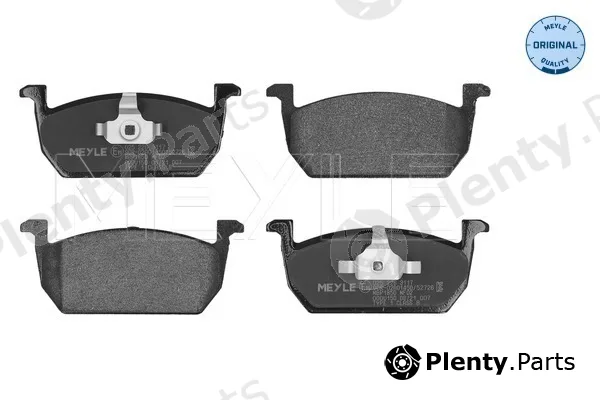 Meyle 0252263117 — Brake Pad Set, disc brake MEYLE-ORIGINAL: True to OE.