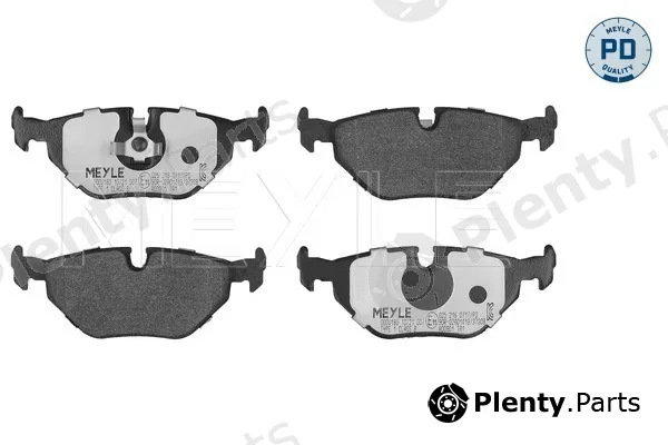 Meyle 0252160717/PD — Brake Pad Set, disc brake MEYLE-PD: Advanced performance and design.