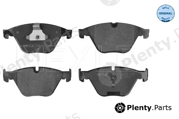 Meyle 0252468820 — Brake Pad Set, disc brake MEYLE-ORIGINAL: True to OE.