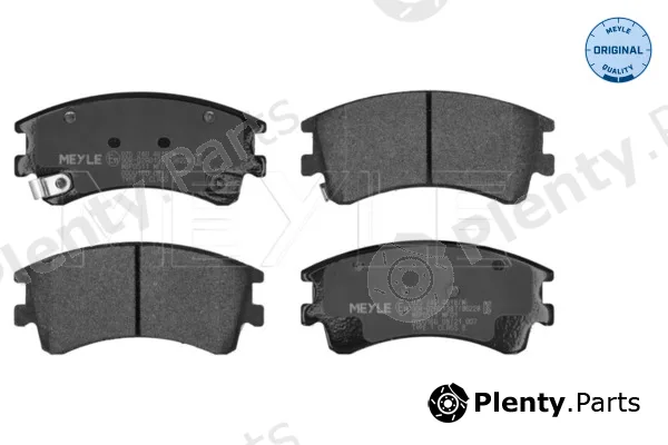 Meyle 0252404618/W — Brake Pad Set, disc brake MEYLE-ORIGINAL: True to OE.