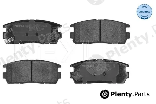 Meyle 0252449815/W — Brake Pad Set, disc brake MEYLE-ORIGINAL: True to OE.