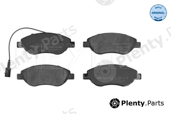 Meyle 0252371119 — Brake Pad Set, disc brake MEYLE-ORIGINAL: True to OE.
