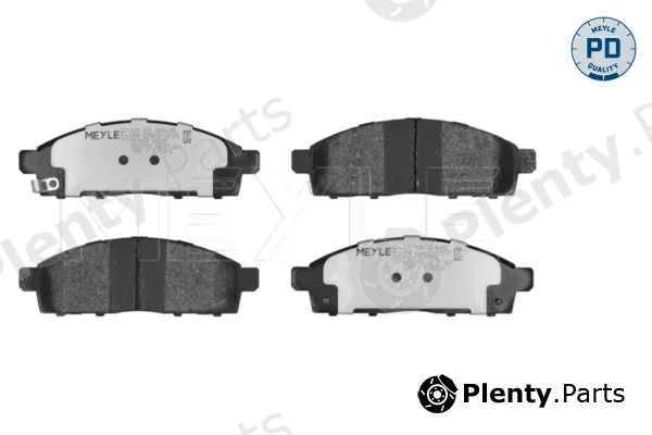 Meyle 0252452916/PD — Brake Pad Set, disc brake MEYLE-PD: Advanced performance and design.