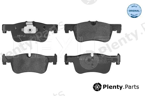 Meyle 0252501418 — Brake Pad Set, disc brake MEYLE-ORIGINAL: True to OE.