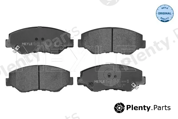 Meyle 0252386817 — Brake Pad Set, disc brake MEYLE-ORIGINAL: True to OE.