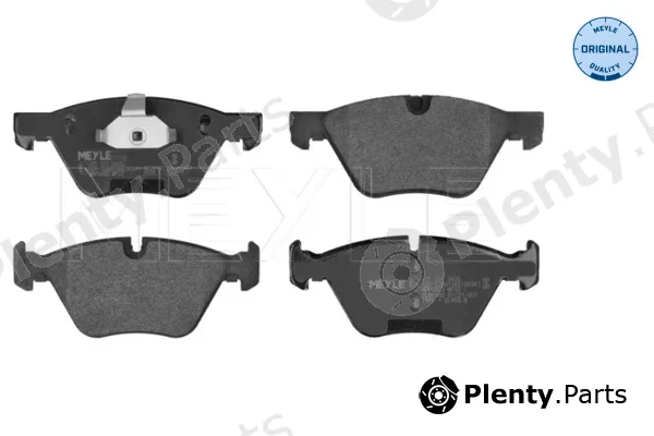 Meyle 0252379420 — Brake Pad Set, disc brake MEYLE-ORIGINAL: True to OE.