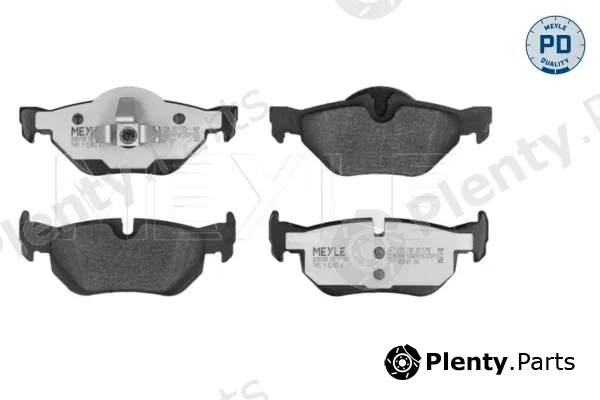 Meyle 0252392617/PD — Brake Pad Set, disc brake MEYLE-PD: Advanced performance and design.