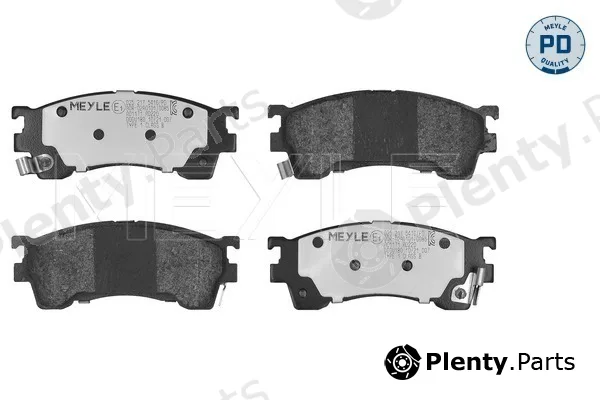 Meyle 0252175416/PD — Brake Pad Set, disc brake MEYLE-PD: Advanced performance and design.