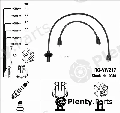 NGK 0948 — Ignition Cable Kit