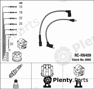 NGK 0860 — Ignition Cable Kit