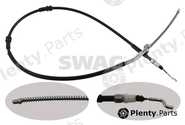 Swag 30936712 — Cable Pull, parking brake
