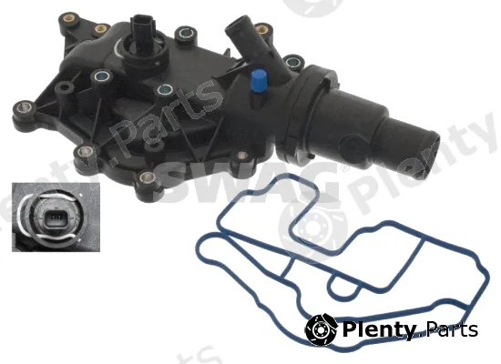 Swag 60100233 — Thermostat, coolant
