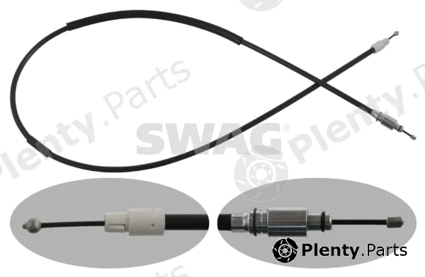 Swag 30936935 — Cable Pull, parking brake