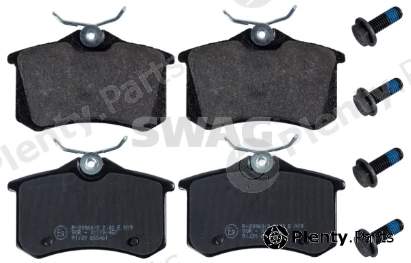 Swag 62116045 — Brake Pad Set, disc brake