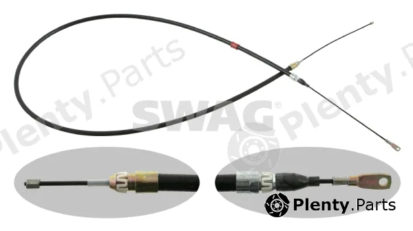 Swag 10901667 — Cable Pull, parking brake
