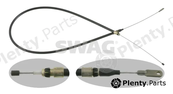 Swag 10912351 — Cable Pull, parking brake