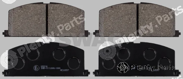 Swag 81916581 — Brake Pad Set, disc brake