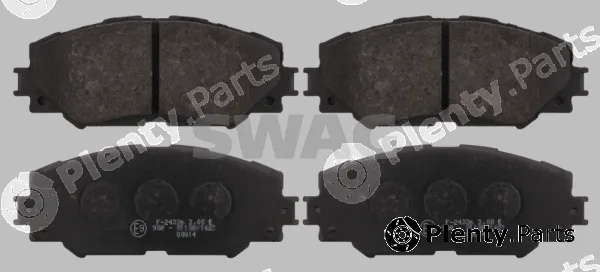 Swag 81916650 — Brake Pad Set, disc brake