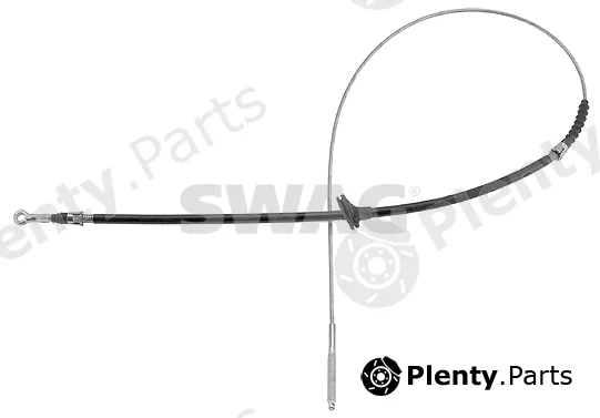 Swag 10917291 — Cable Pull, parking brake
